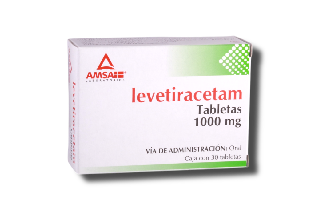 LEVETIRACETAM 1G AMSA C/30 TABLETAS