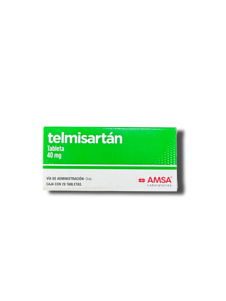 TELMISARTAN 40MG C/28 TABLETAS AMSA