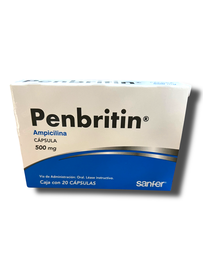 PENBRITIN 500MG C/20 CAPSULAS