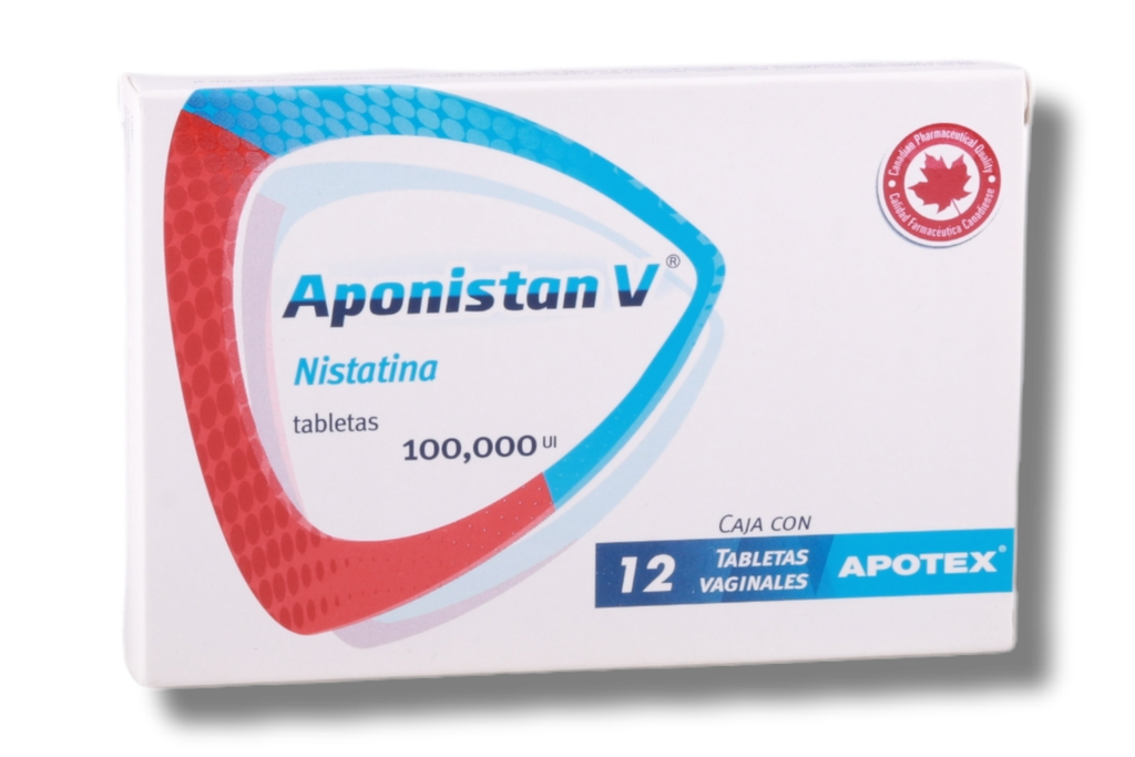 APONISTAN V 100,000UI C/12 TABLETAS VAG