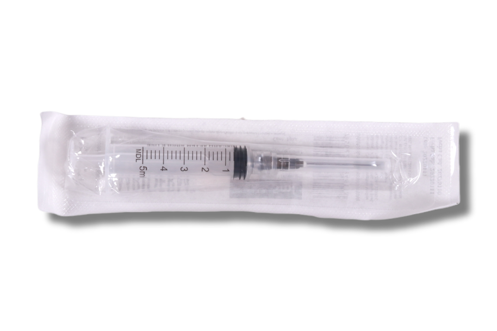 JERINGA 5ML NEGRA 22GX32MM AMBIDERM
