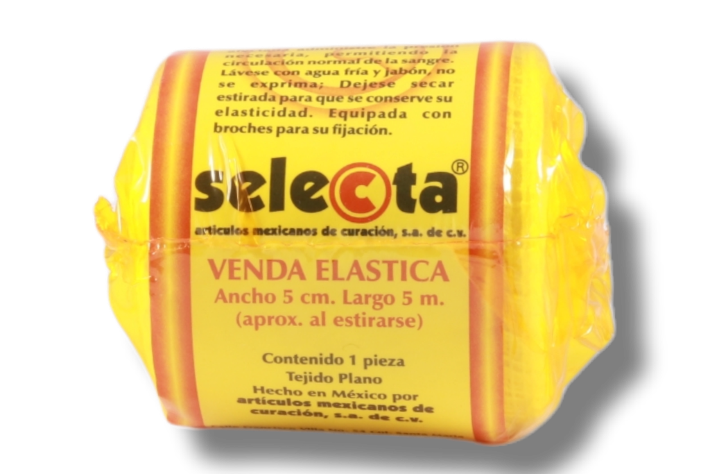 VENDA ELASTICA 5CM X 5M- SELECTA