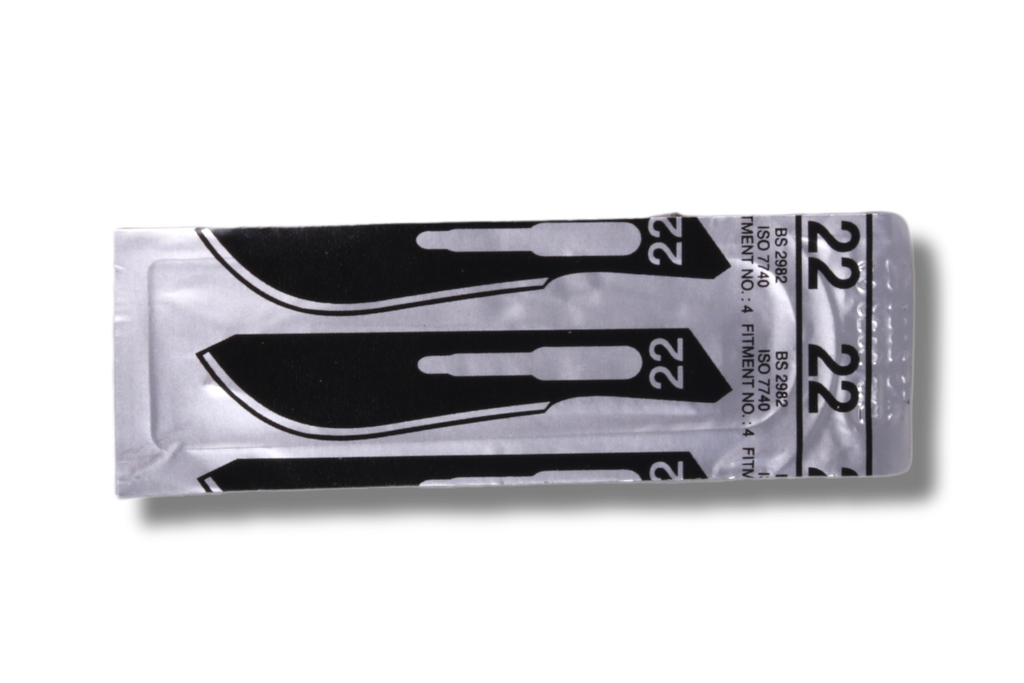HOJA PARA BISTURI NO.22