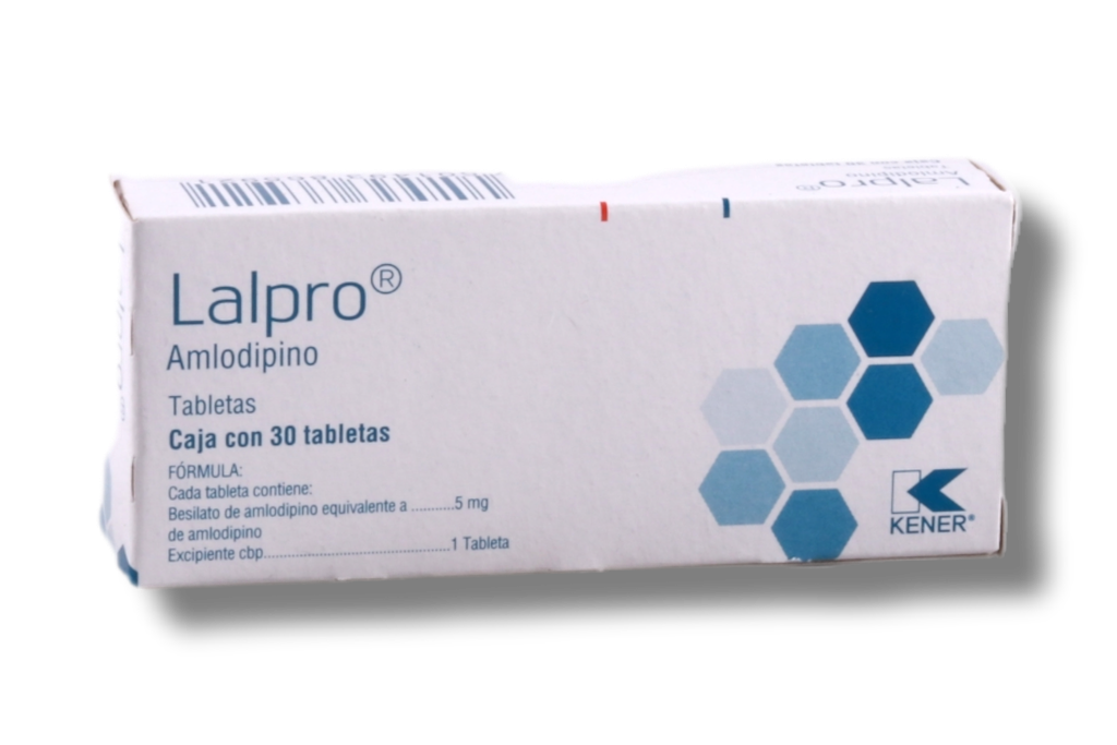 AMLODIPINO 5MG C/30 TABLETAS KENER