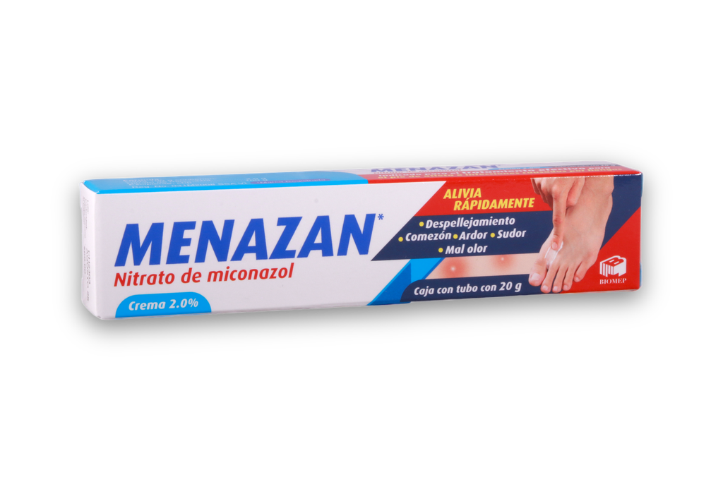 MENAZAN CREMA 2% C/TUBO C/20 GMS