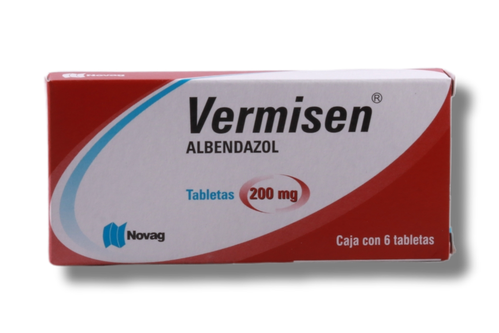 VERMISEN 200MG C/6 TABLETAS