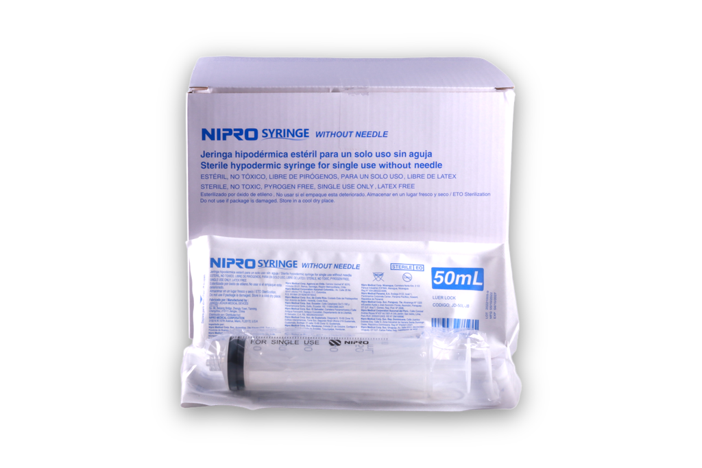 JERINGA 50ML +10ML NIPRO