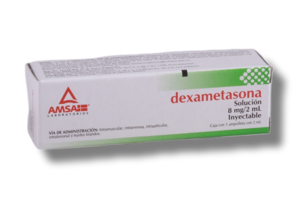 DEXAMETASONA AMSA 8MG/2ML C/1 AMPOLLETA