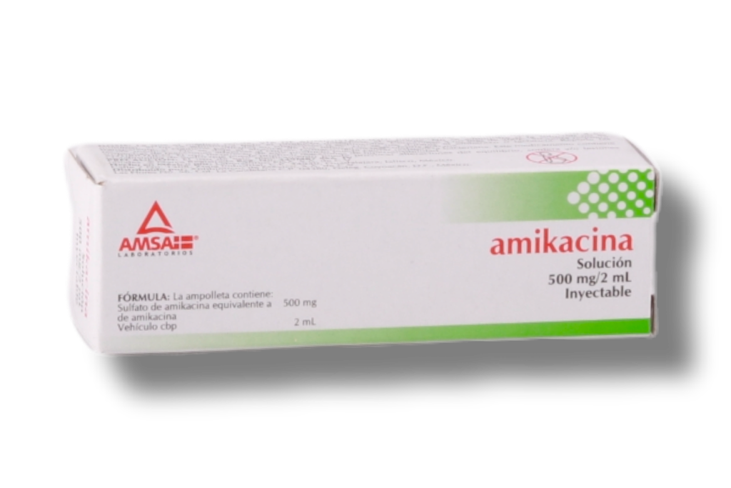 AMIKACINA 500MG C/1 AMPOLLETA AMSA