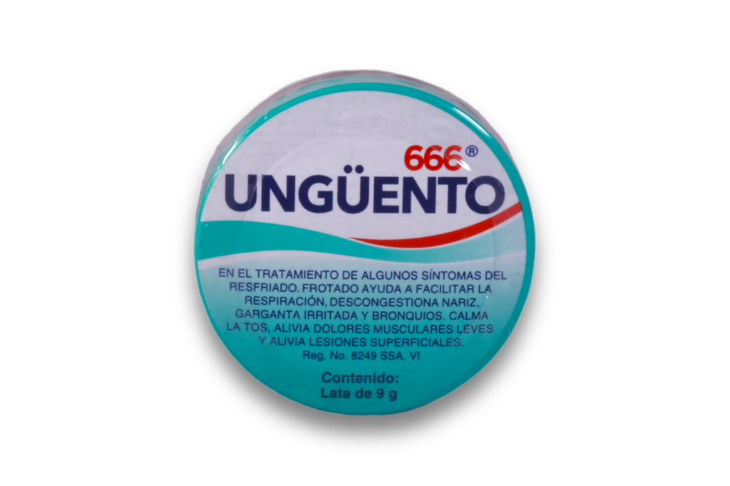 UNGUENTO 666 LATA 9G
