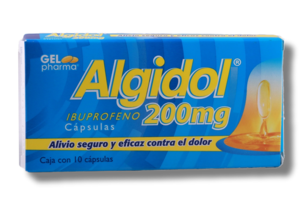 ALGIDOL 200MG C/10 CAPSULAS