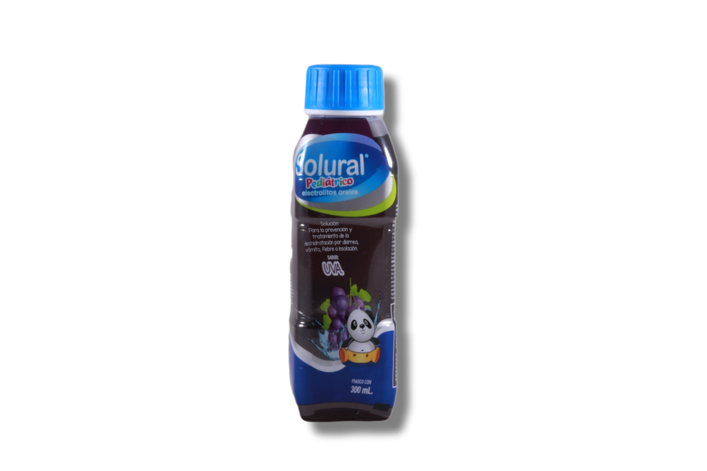 SOLURAL PEDIATRICO SABOR UVA C/300 ML