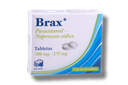[PARACETAMOL , NAPROXENO SODICO] BRAX 300-275 MG C/10 TABS