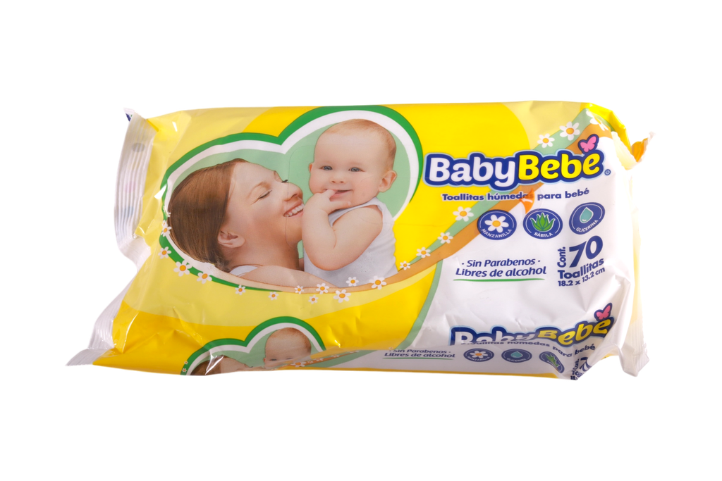 BABY BEBE TOALLITAS HUMEDAS C/70