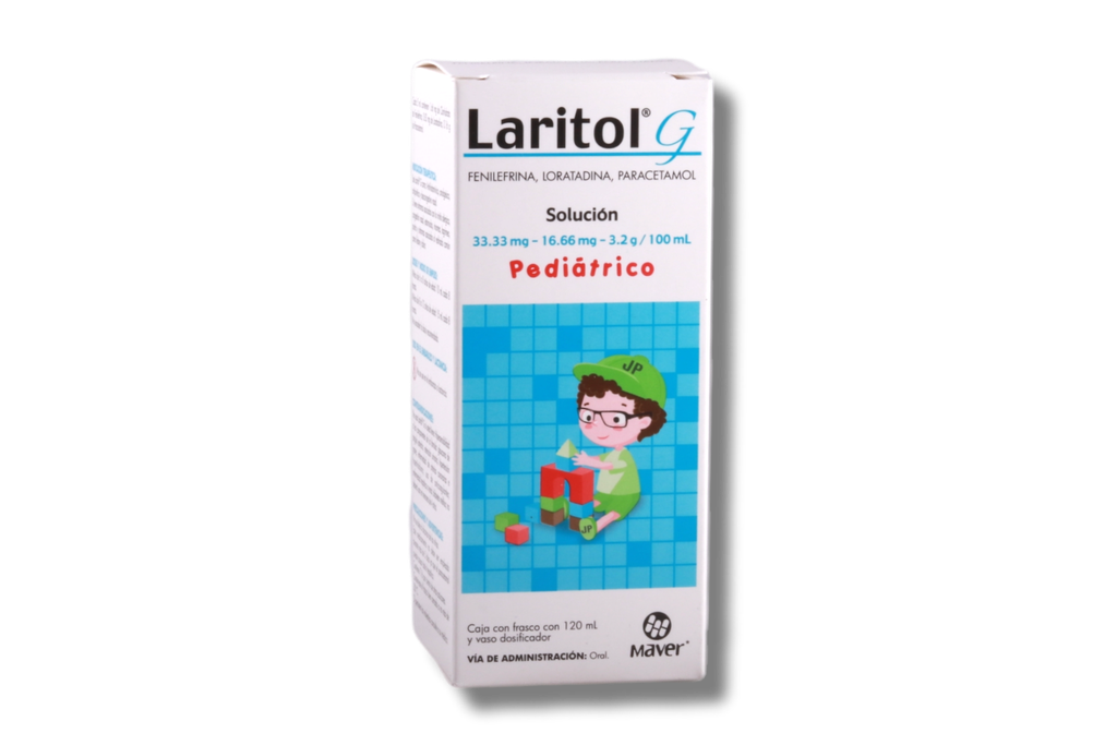 LARITOL G PEDIATRICO SOLUCION 120ML