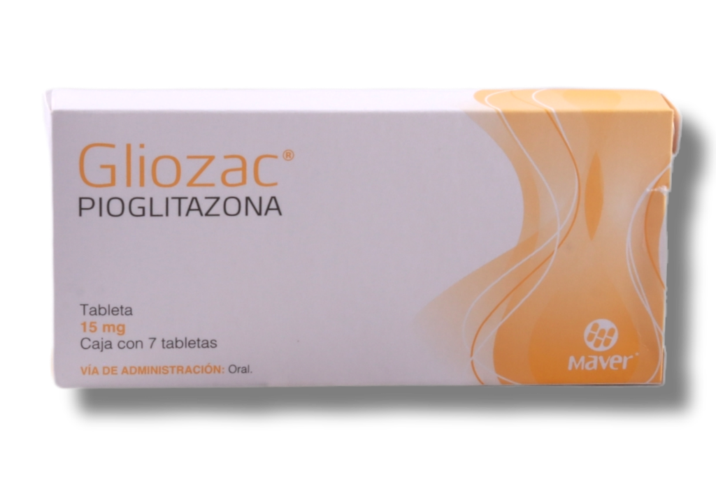 GLIOZAC 15MG C/7 TABLETAS