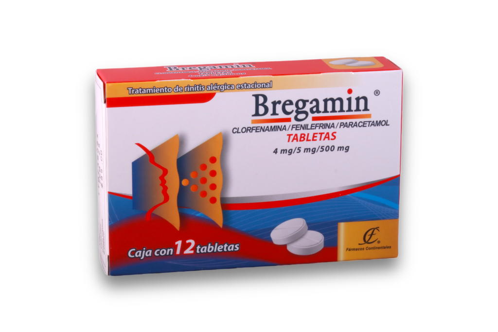 BREGAMIN C/12 TABLETAS