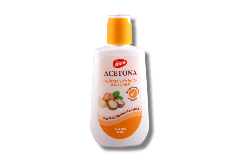 ACETONA 120ML MACADAMIA Y LANOLINA