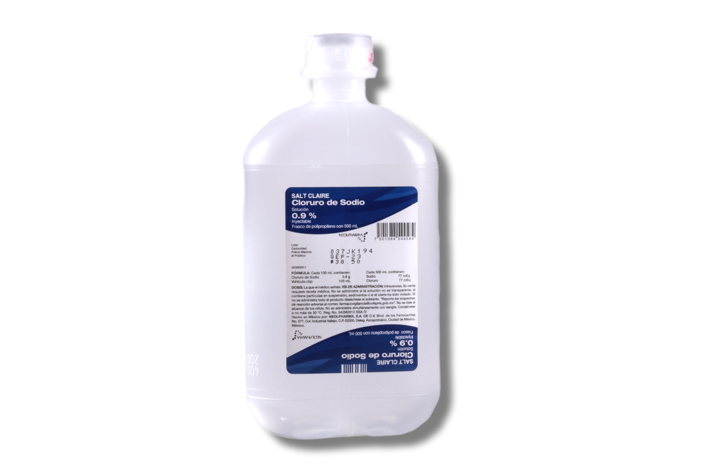 CLORURO DE SODIO 0.9% 500ML CS NEOALPHAR