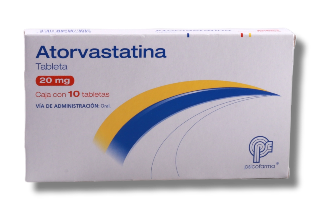 ATORVASTATINA 20MG C/10 TABLETAS ALPHARM