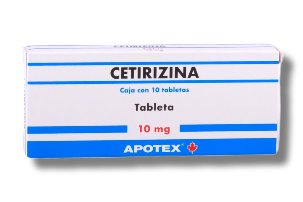 CETIRIZINA 10MG  APOTEX C/10 TABS.