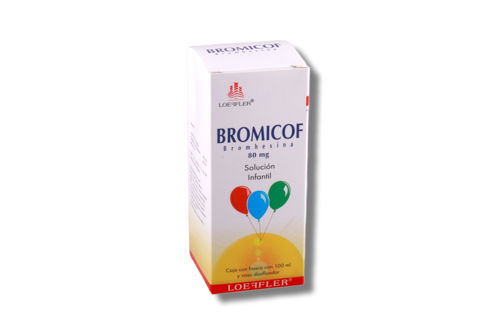 BROMICOF 80MG  INFANTIL C/100ML SOLUCION