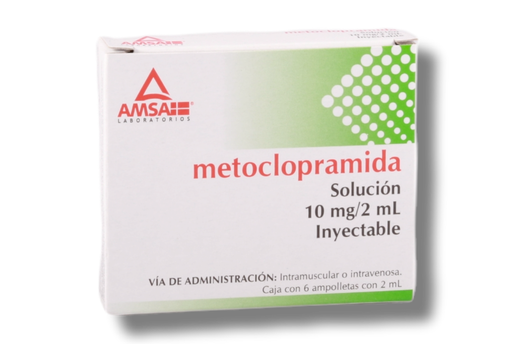 METOCLOPRAMIDA 10MG C/6 AMPOLLETAS AMSA