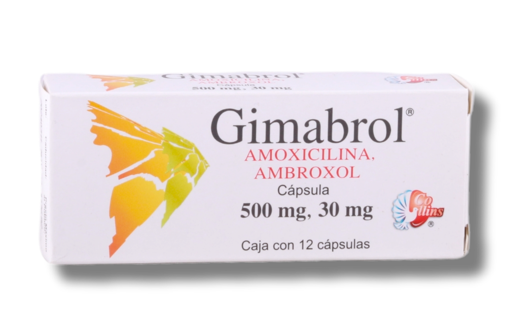 GIMABROL 500MG C/12 CAPSULAS