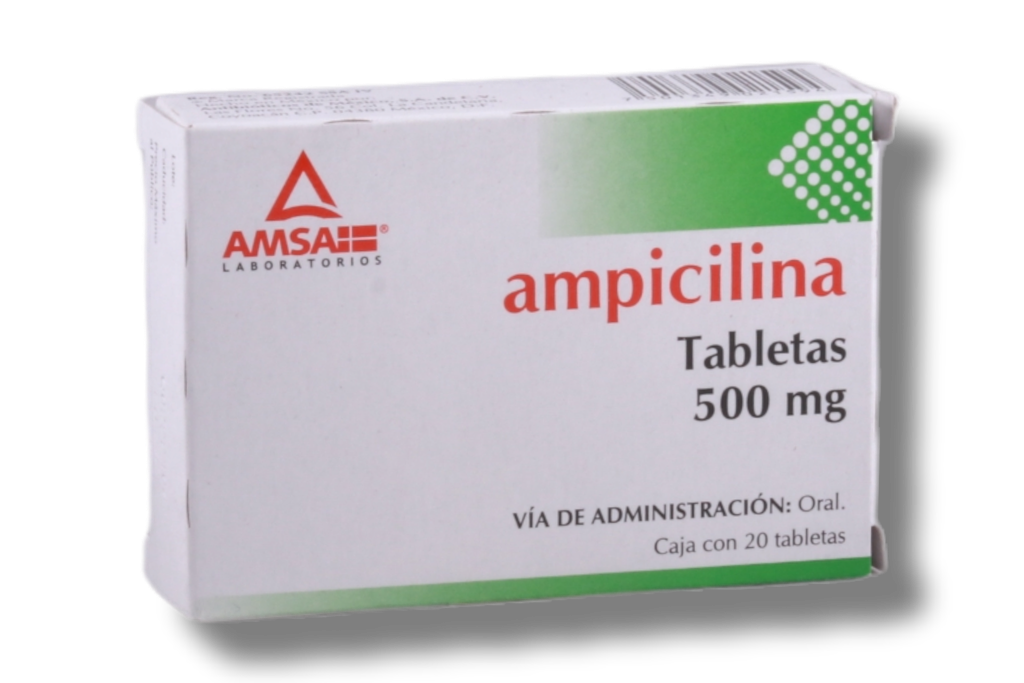 AMPICILINA AMSA 500MG C/20 TABLETAS