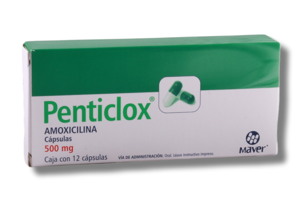 PENTICLOX 500MG C/12 CAPSULAS
