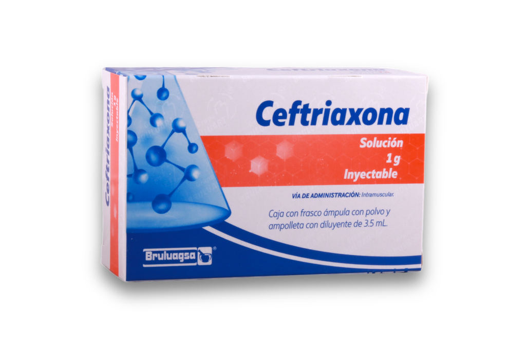 CEFTRIAXONA 1GR I.M. C/1 AMPULA  BRULUAG