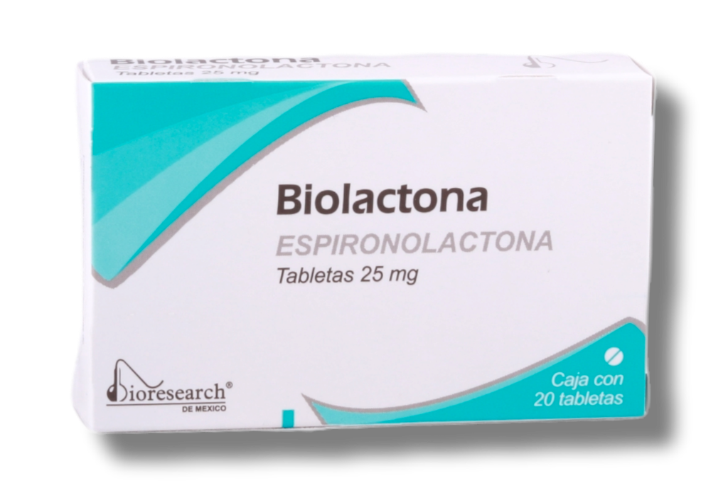 BIOLACTONA 25MG C/20 TABS