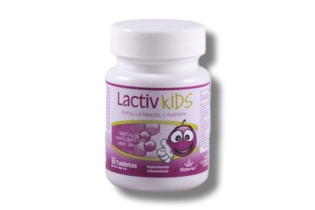LACTIV KIDS UVA C/30 TABLETAS