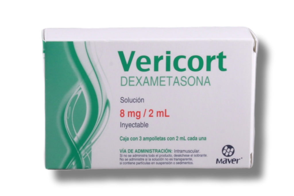 VERICORT 8MG Solucion Inyectable c/3