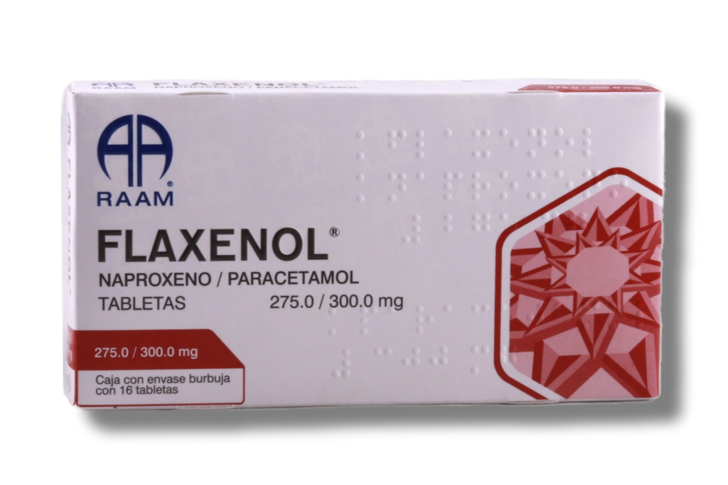DUET FLEXENDOL (FLAXENOL) C/16 TABLETAS 