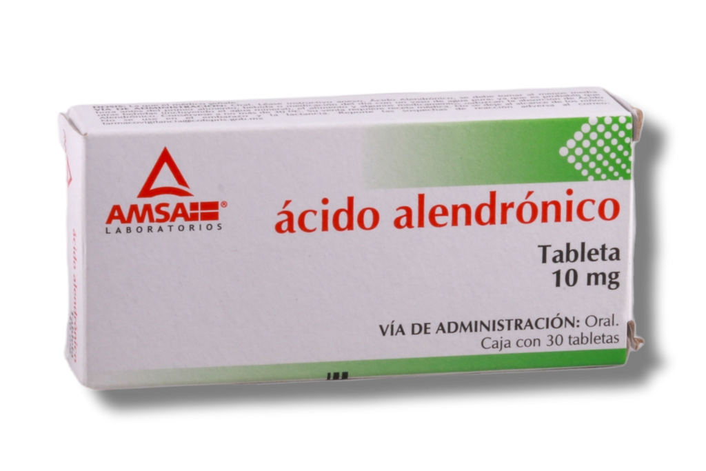 ACIDO ALENDRONICO AMSA10MG C/30 TABLETAS
