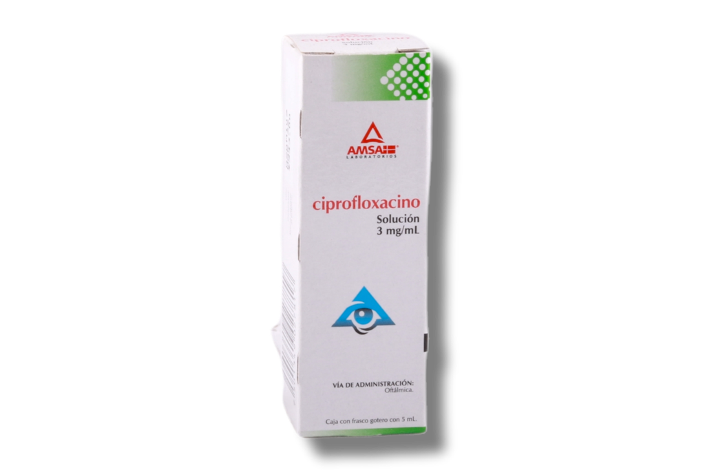 CIPROFLOXACINO GOTAS OFTALMICAS 5 ML