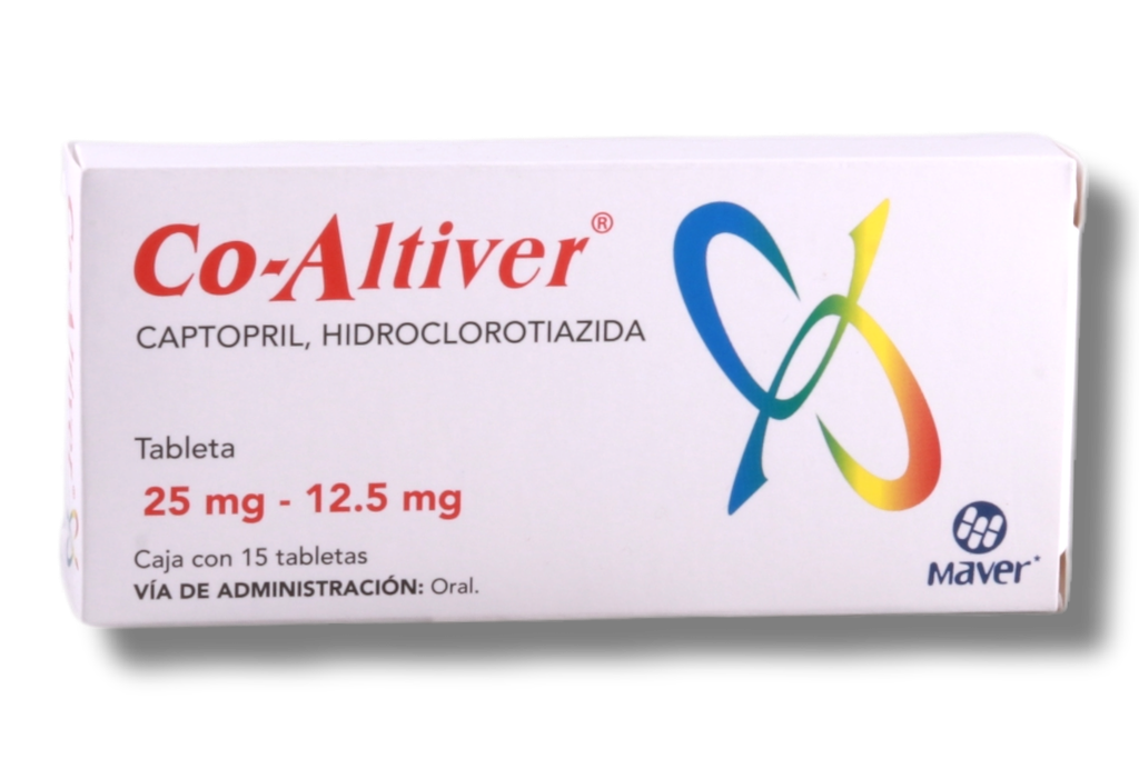 CO ALTIVER 25MG/12.5MG C/15 TABLETAS