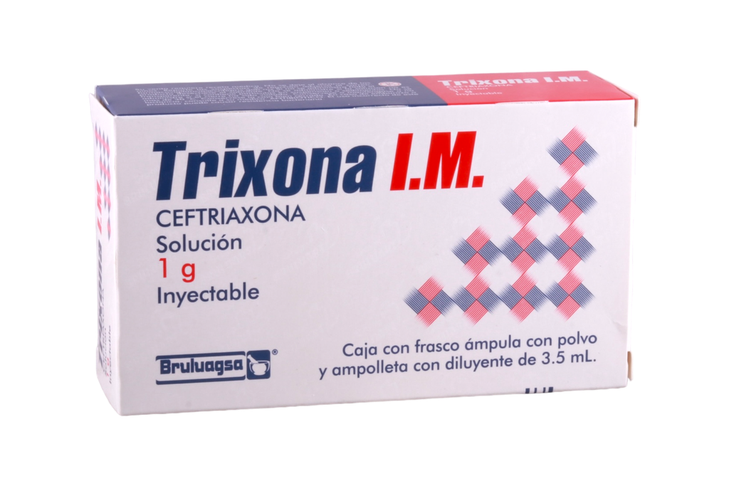 TRIXONA 1GR SOLUCION INYECTABLE I.M.