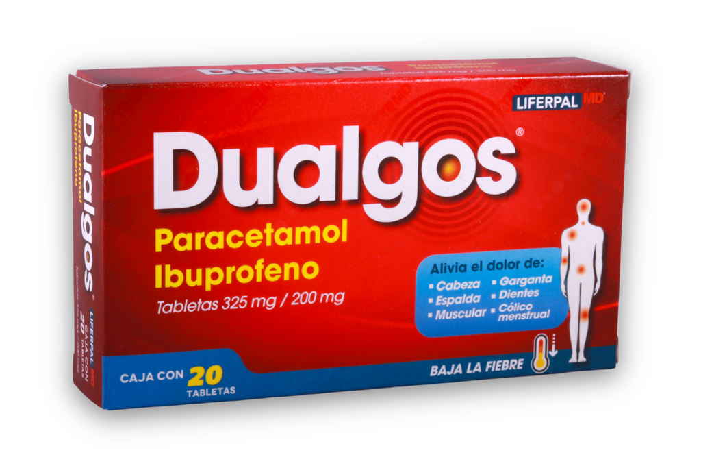 DUALGOS C/20 TABLETAS