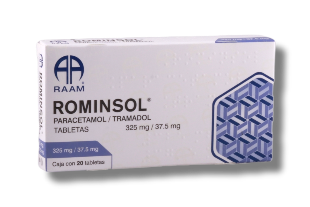 ROMINSOL 325/37.5MG C/20TABLETAS
