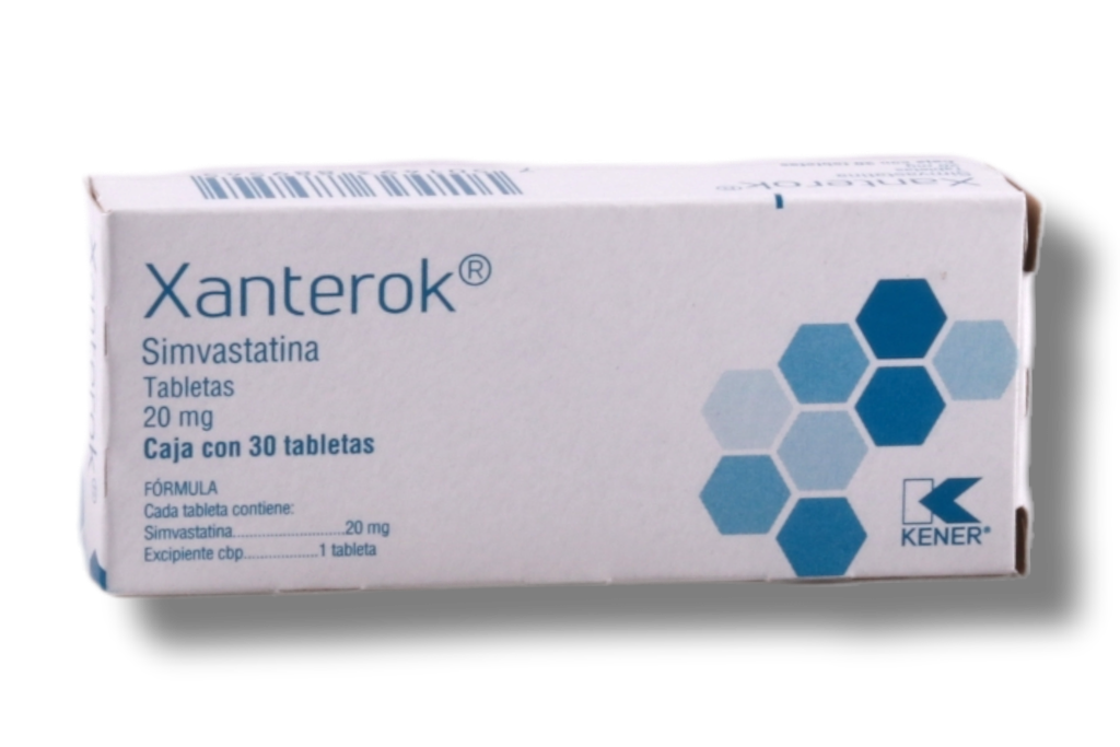XANTEROK c/30 TABS. 20 MG.