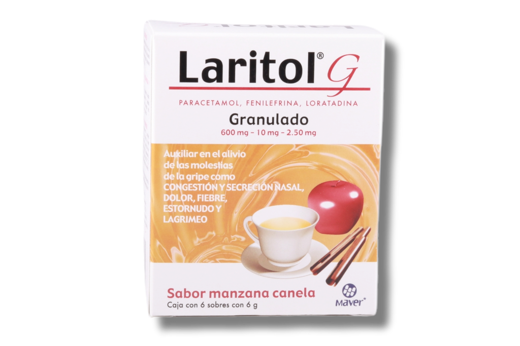 LARITOL G GRANULADO C/6 SOBRES