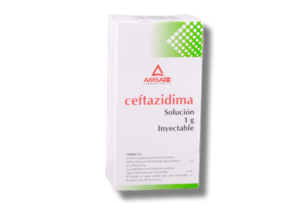 CEFTAZIDIMA INYECTABLE 1GR AMSA