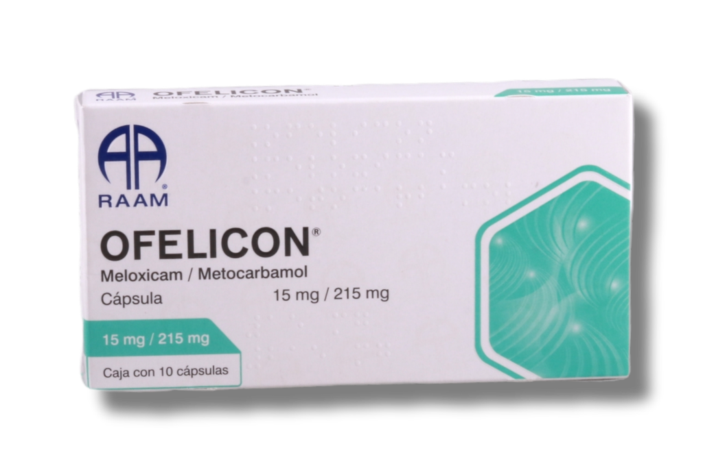 OFELICON 15MG/215MG C/10 CAPS.