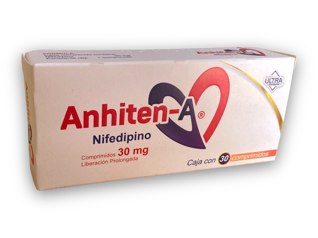 NIFEDIPINO 30MG C/30 COMPRIMIDOS ULTRA