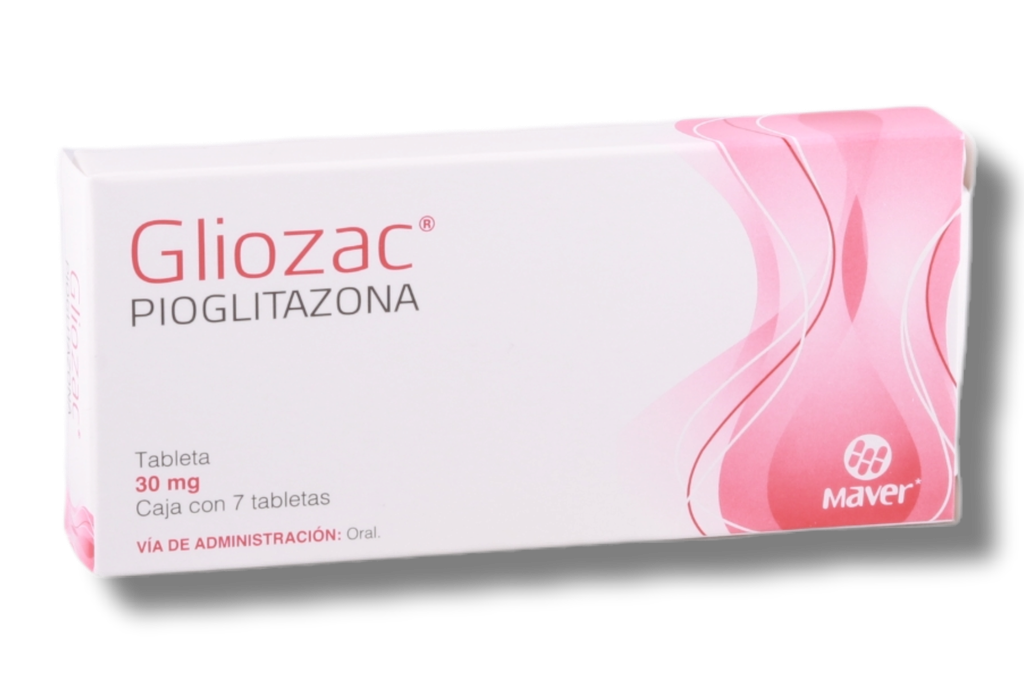 GLIOZAC 30MG C/7 TABLETAS