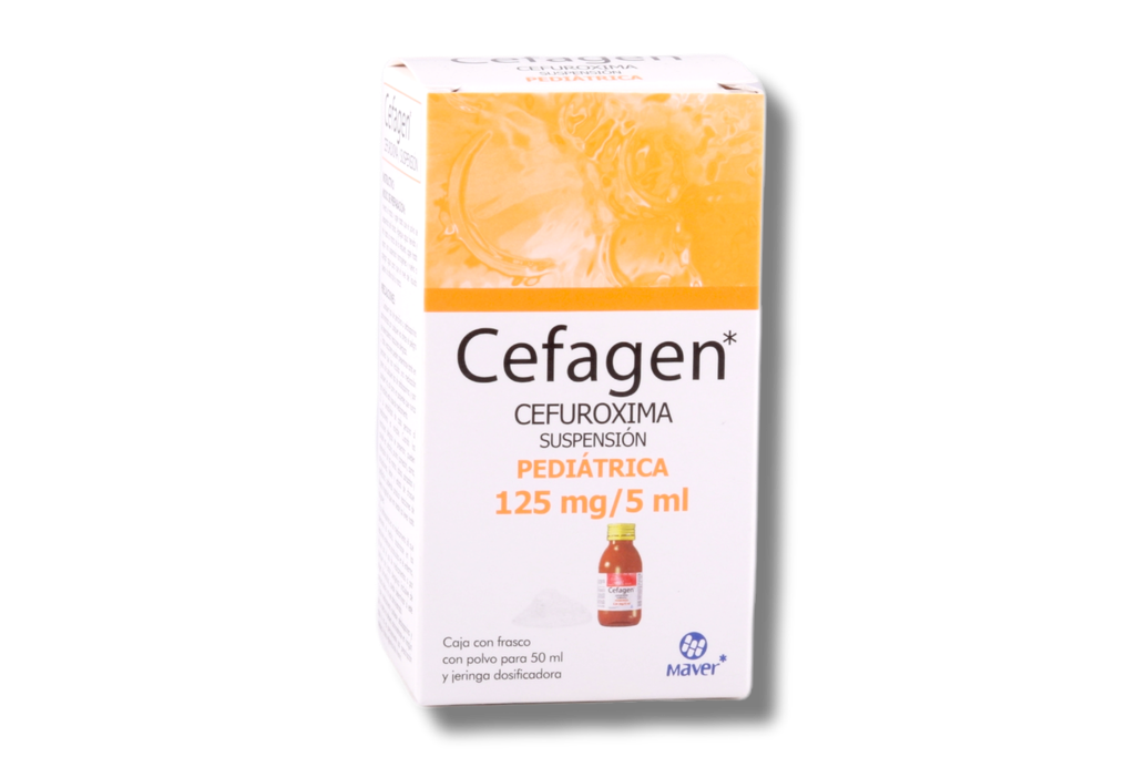 CEFAGEN 125MG C/50ML SUSPENSION