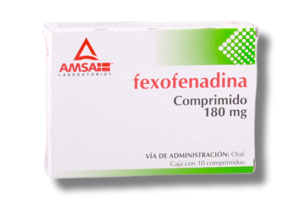 FEXOFENADINA 180MG AMSA C/10 TABLETAS