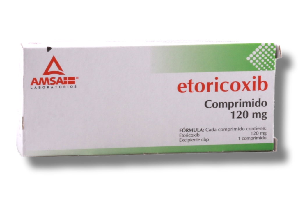 ETORICOXIB 120MG C/7 TABLETAS AMSA